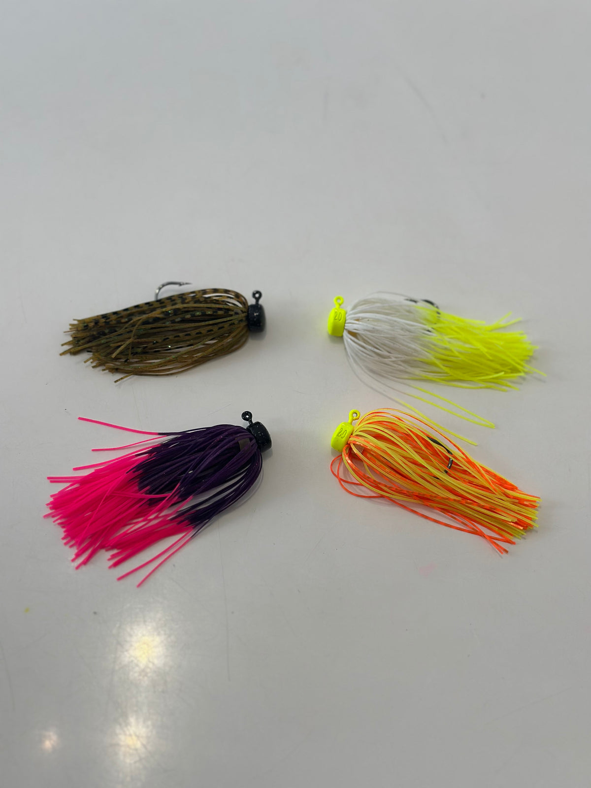Skirted finesse ned rig jig. 3 pack, perch, pike,bass