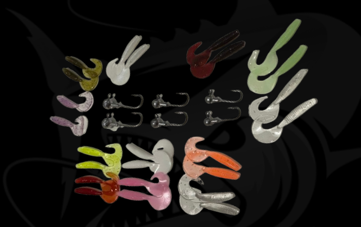 PLUK Jig Head Perch Starter Kit