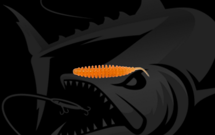 PLUK Hyper Rib Worm 6cm (12 pack)