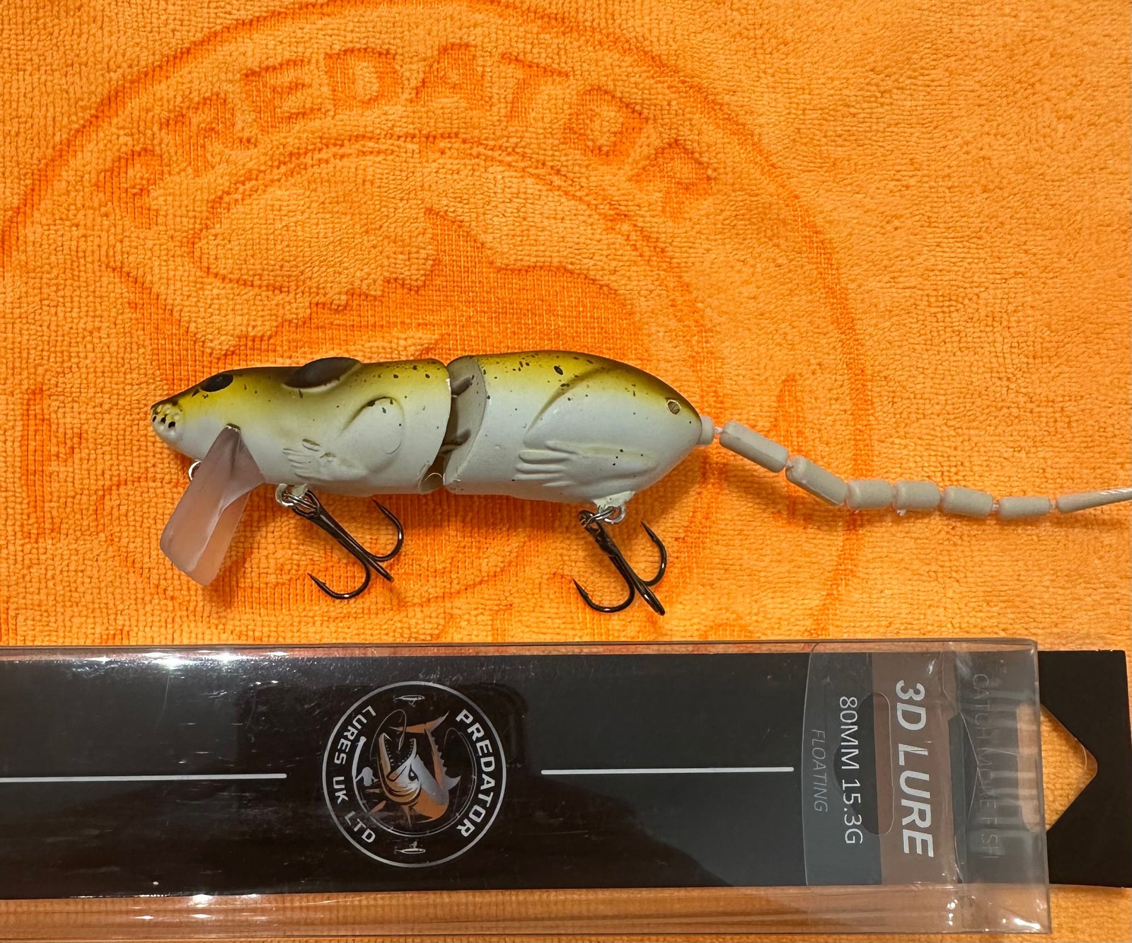 PLUK Top Water Rat 8cm