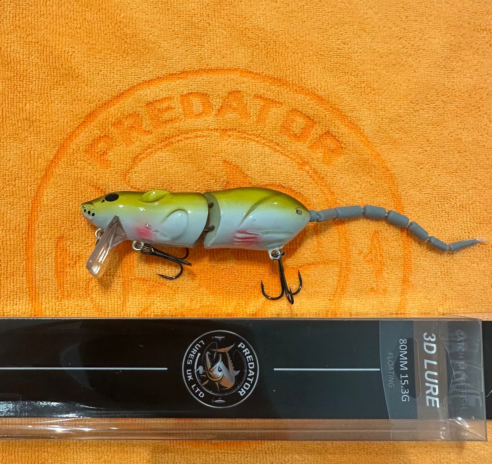 PLUK Top Water Rat 8cm