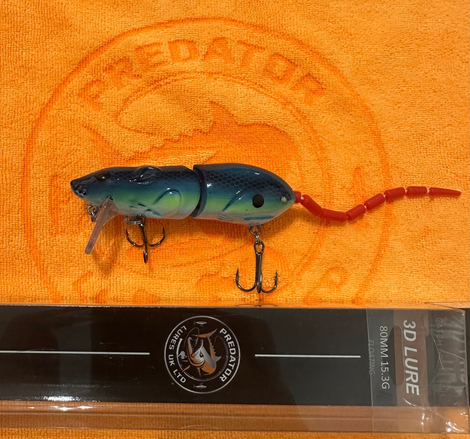 PLUK Top Water Rat 8cm