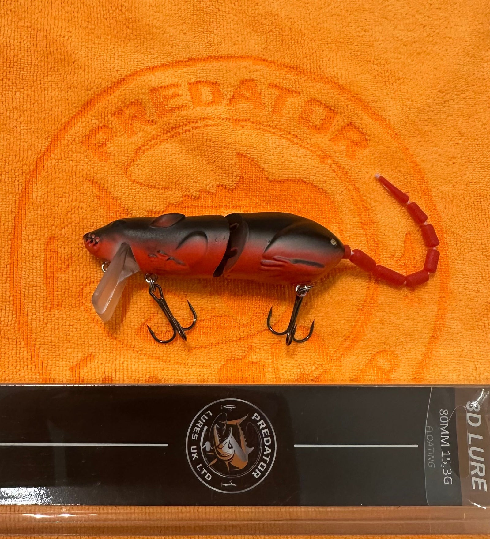PLUK Top Water Rat 8cm