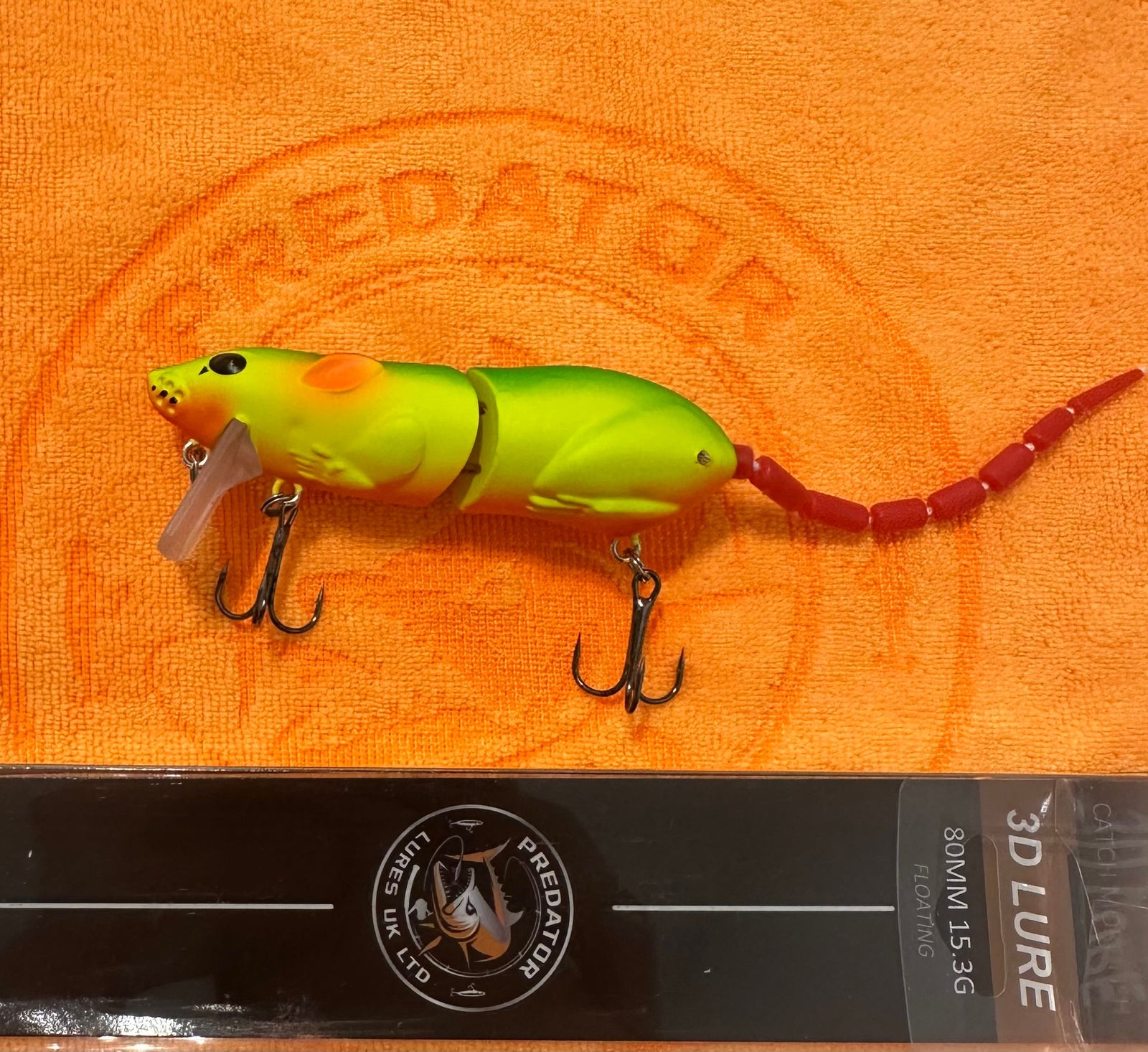 PLUK Top Water Rat 8cm