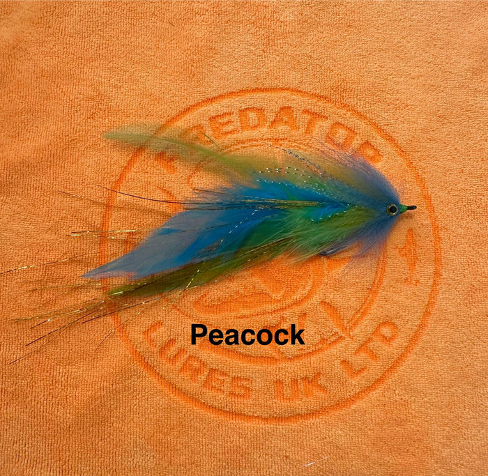 PLUK Hand Tied Pike/Perch Flies + Cheb Weight