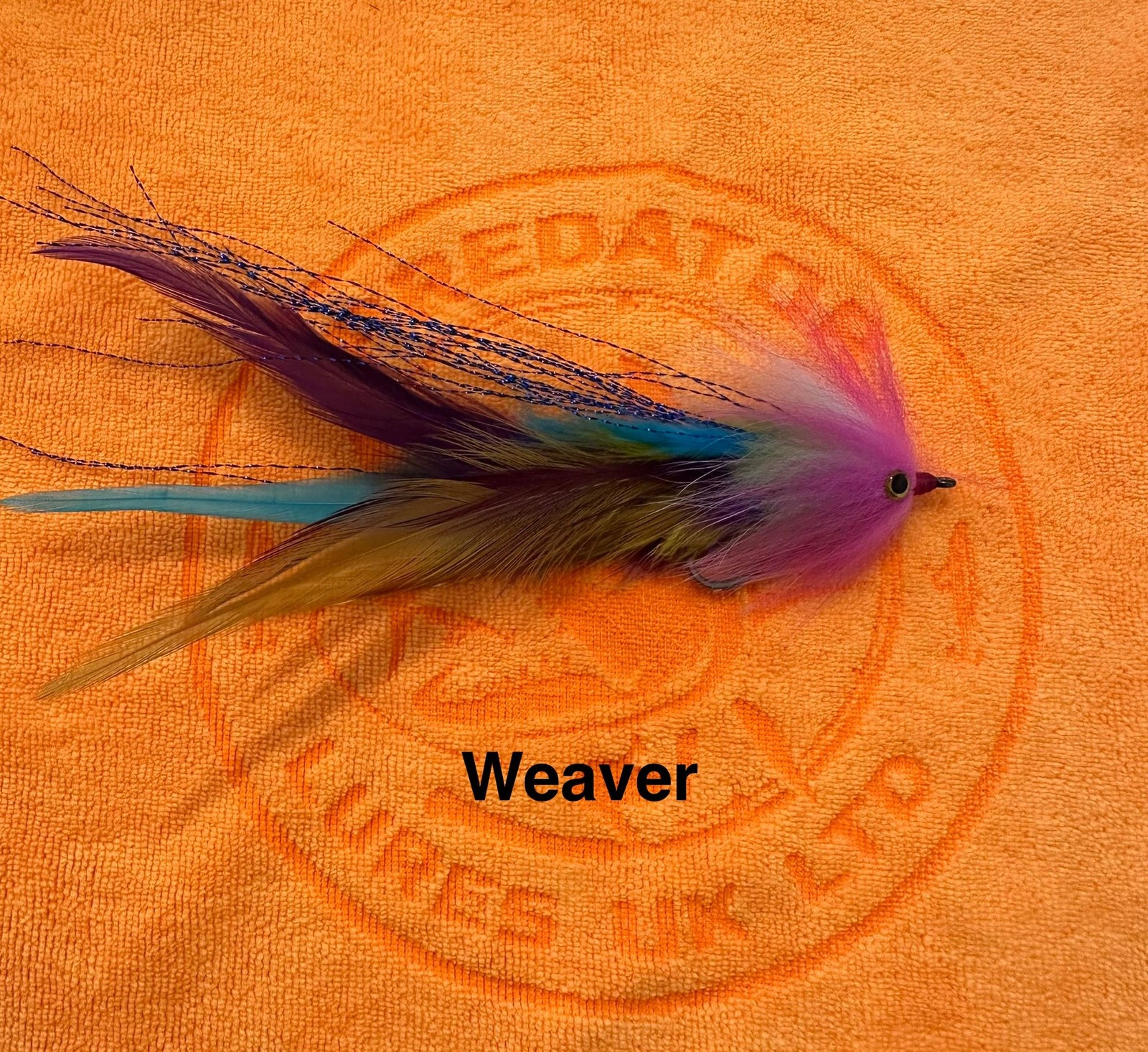 PLUK Hand Tied Pike/Perch Flies + Cheb Weight