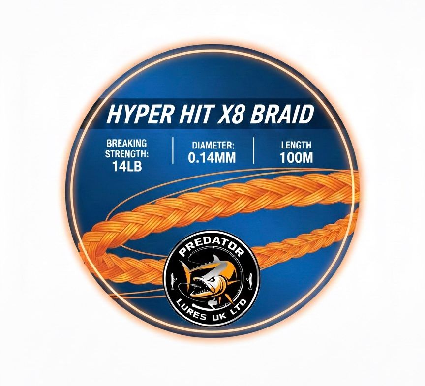 PLUK hyper hit x8 braid